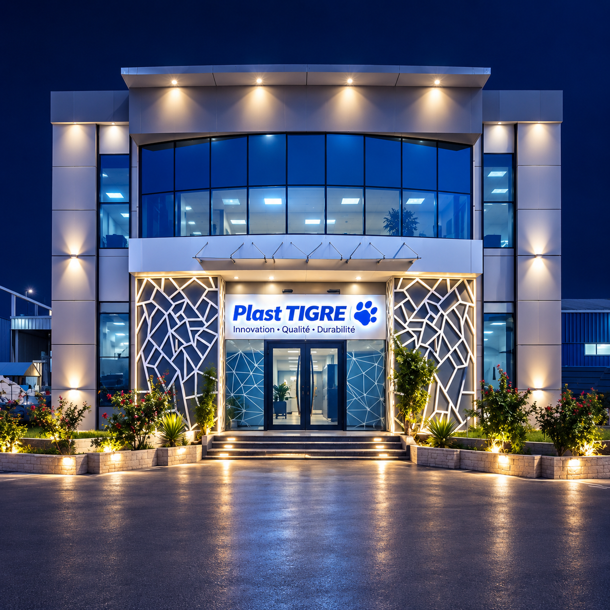 Siège de PLAST TIGRE — Innovation, Qualité, Durabilité